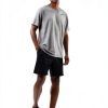 UrbanFit Large Unisex Hoodie Black Iron Grey White Soft Cotton Blend-2