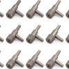 AQUANEAT Aquarium Control Valve 20PCS,Fish Tank 2 way Valves for 3/16" Airline Tubing, Plastic Air Regulator, for Aquarium Air Pump Accessories-0